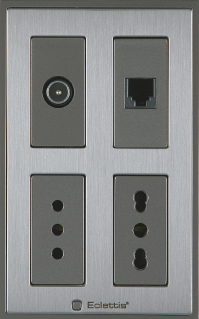 Eclettis flush stainless steel sockets